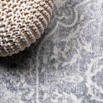 Edison modern Persian Vintage Medallion Area Rug